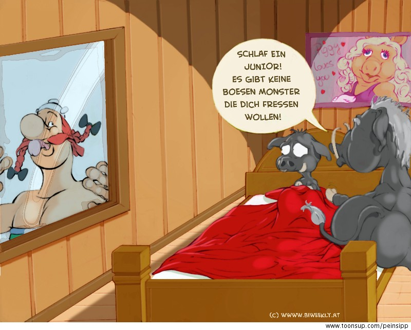 Cartoon: Wildschweine 1