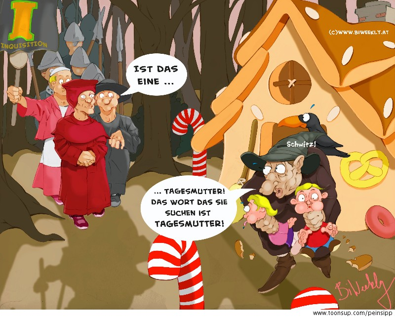 Cartoon: Hänsel und Gretel (Variante 2) 1