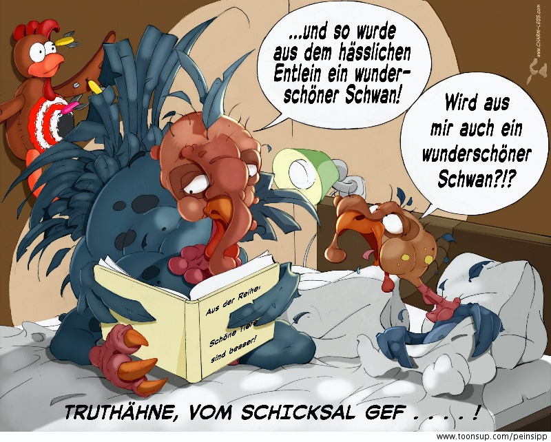 Cartoon: Truthähne 1