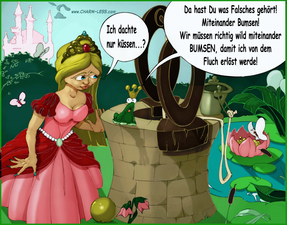 Cartoon: Froschkönig (2) 1