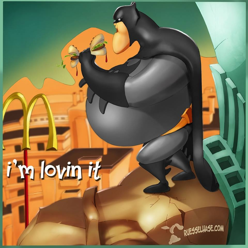 Cartoon: Batman in Form 1