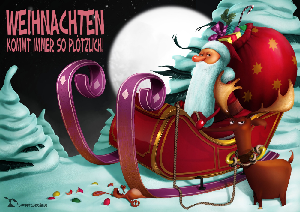 Cartoon: Weihnachten 1