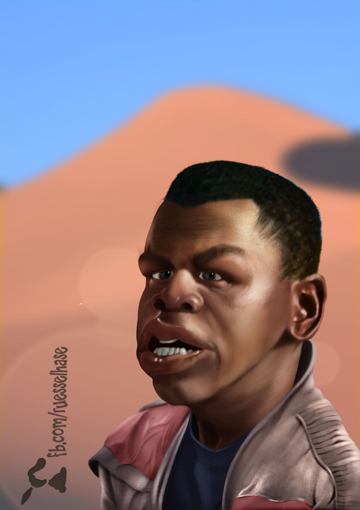 Caricature: Finn 1