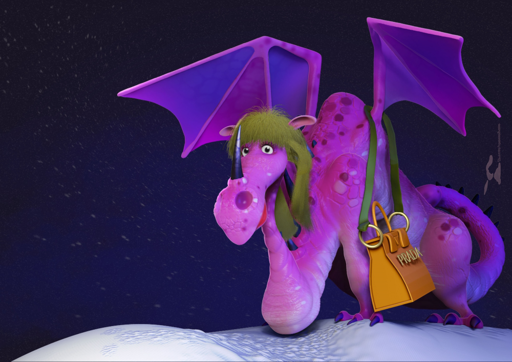 Concept Art / Character Design: Drachenlady 1