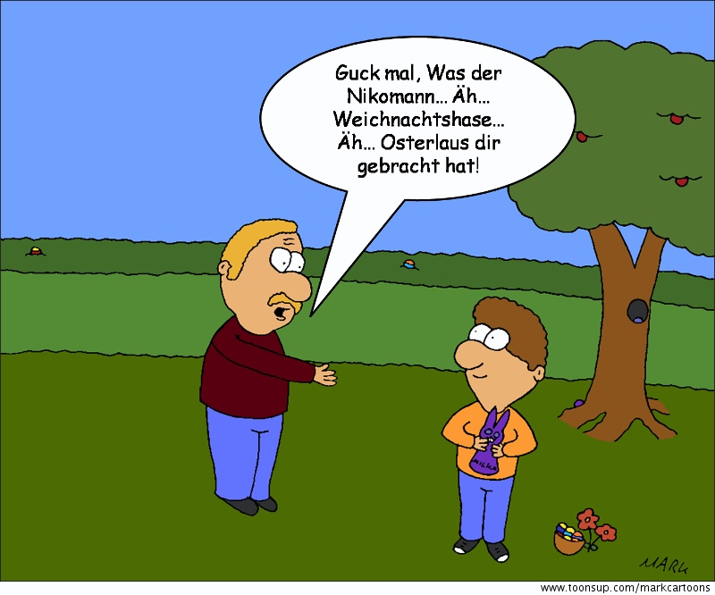 Cartoon: Osterlaus 1