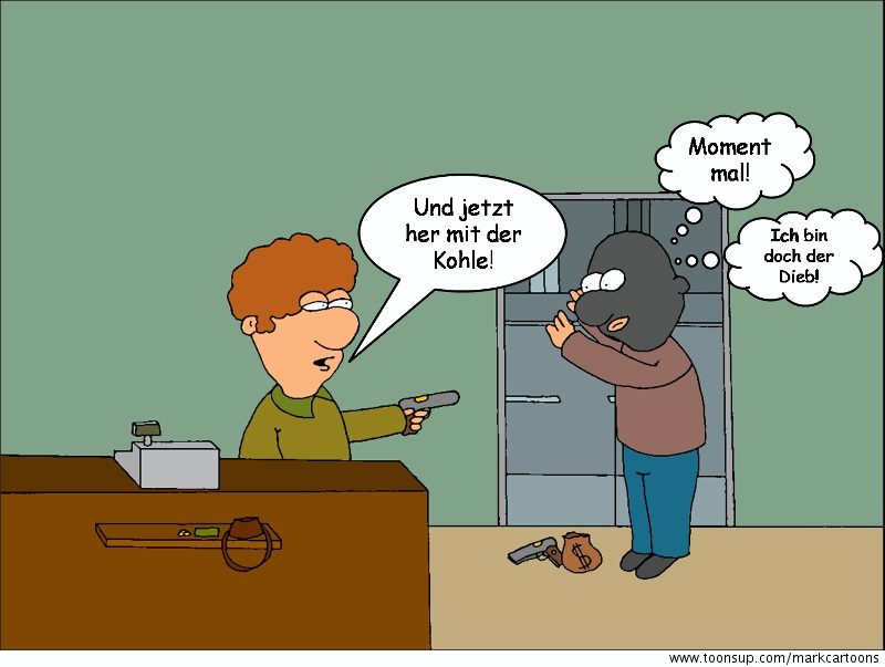 Cartoon: Moment mal! 1