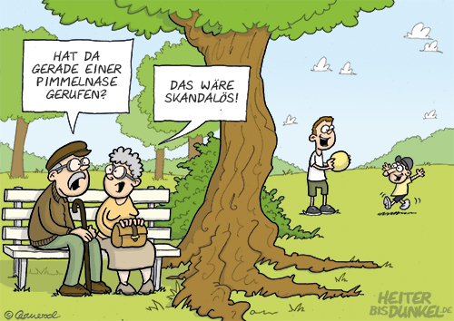 Cartoon: Pimmelnase 1
