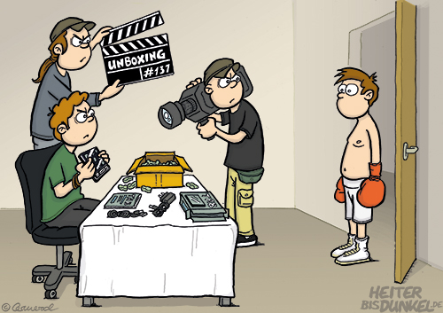 Cartoon: Unboxing 1
