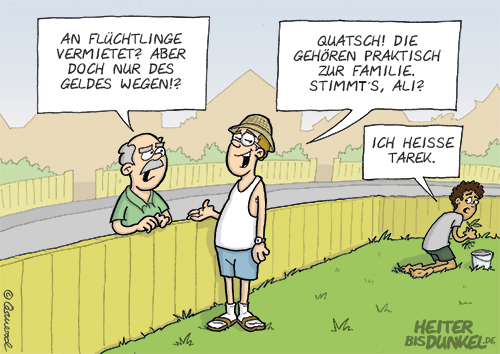 Cartoon: Nächstenliebe 1