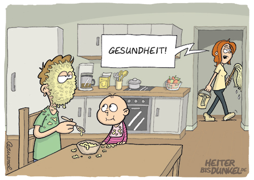 Cartoon: Gesundheit! 1