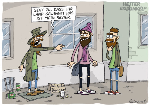 Cartoon: Gentrifizierungshipster oder so ähnlich 1