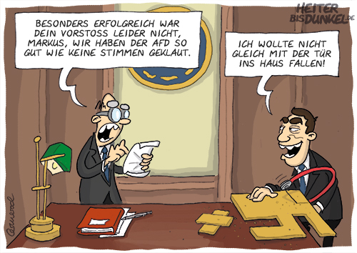 Cartoon: Söders Plan 1