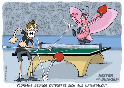 Cartoon: Schmetterling 1