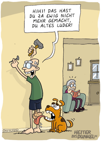 Cartoon: Alte Liebe rostet nicht 1
