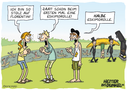 Cartoon: Eskimorolle 1