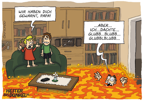 Cartoon: Wer nicht hören kann... 2