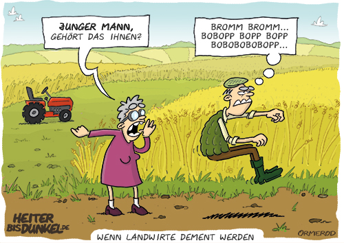 Cartoon: Etwas vergessen?!? 1