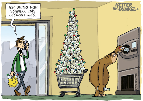 Cartoon: Leergut!!! 1