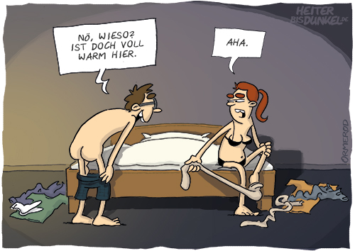 Cartoon: Aha... 1