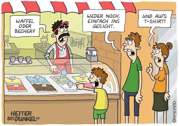 Cartoon: Eisessen 1