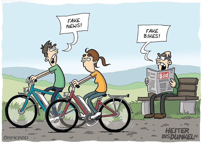 Cartoon: Was für eine Welt 1