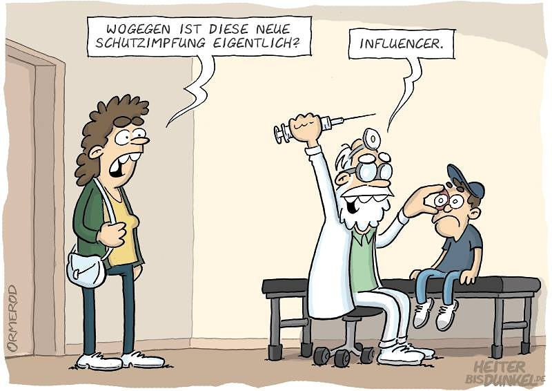 Cartoon: Influencer 1