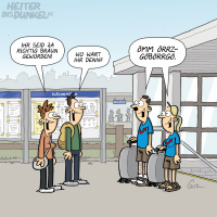 Braun geworden