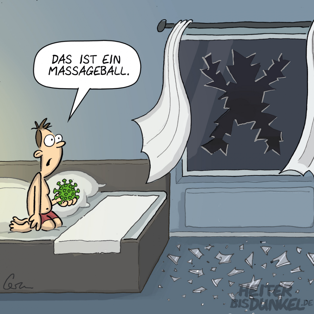 Cartoon: CORONA 1