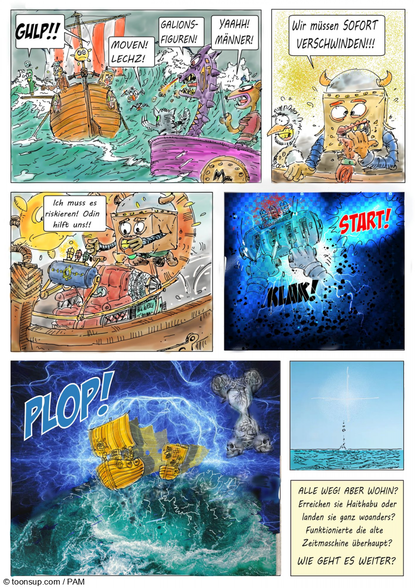 Cartoon: Zeitreisende... 6