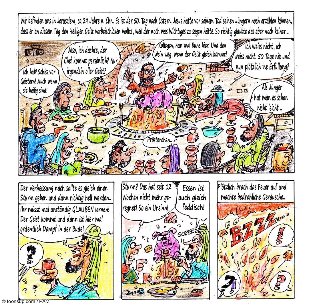 Comic: Frohe Pfingsten 1