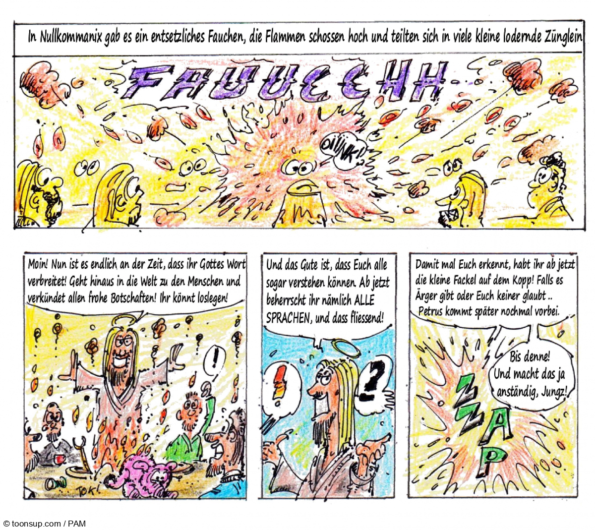 Comic: Frohe Pfingsten 2