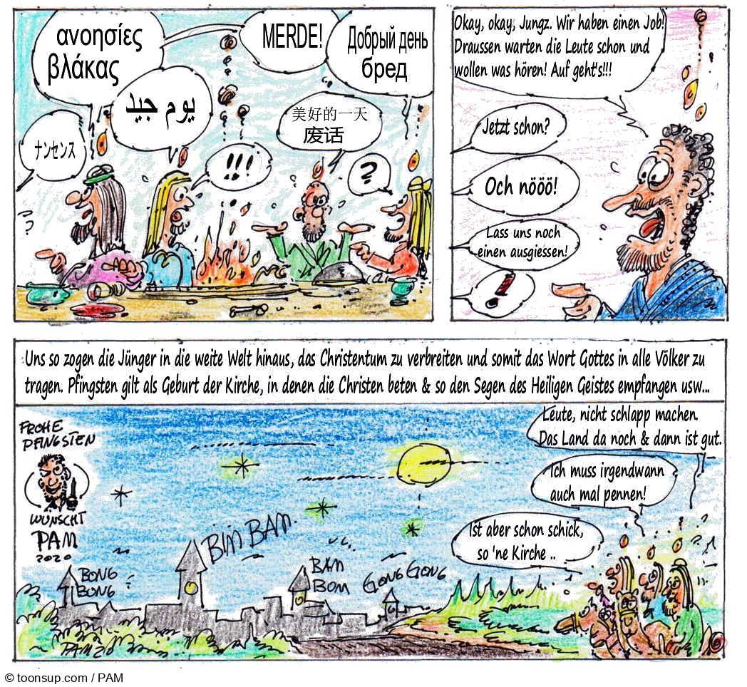 Comic: Frohe Pfingsten 3