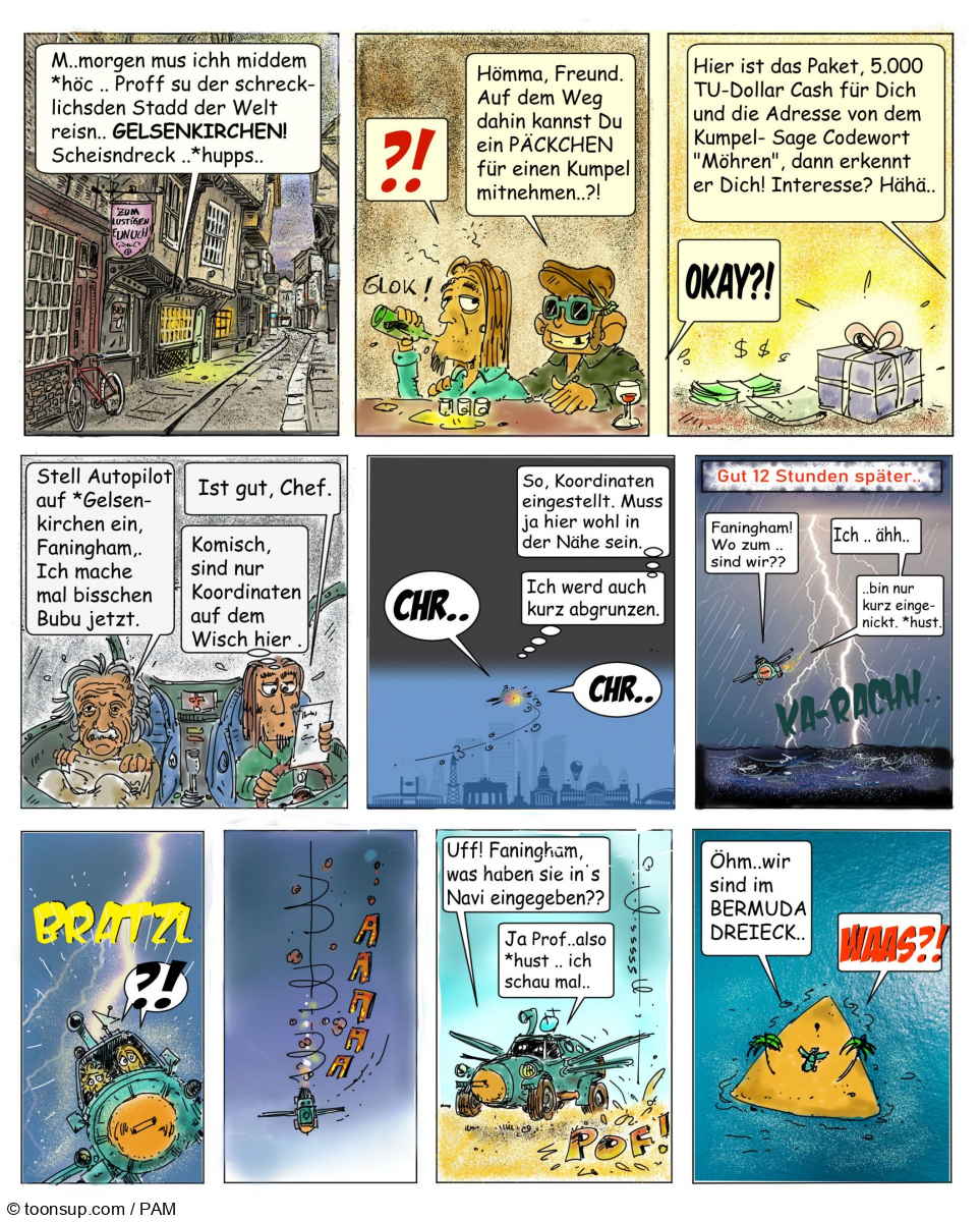 Comic: Reise um die Welt: Atlantis 1