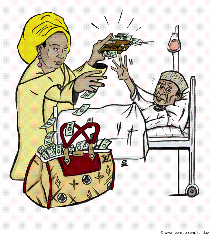 Cartoon: Nigeria President 1