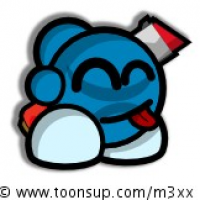blue