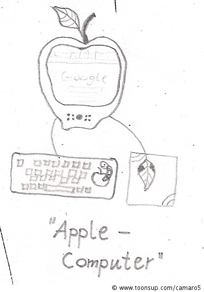 Cartoon: Apple - PC 1