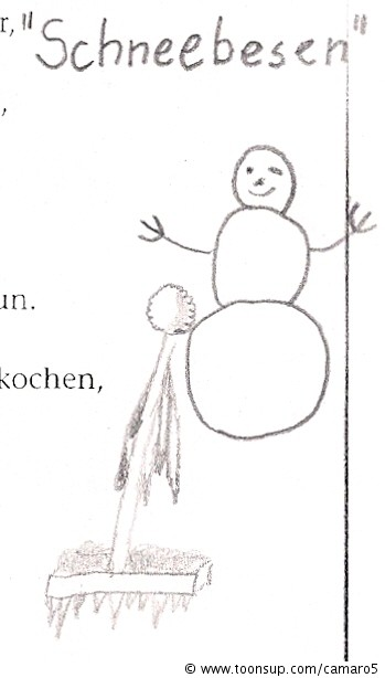 Cartoon: Der Schneebesen 1