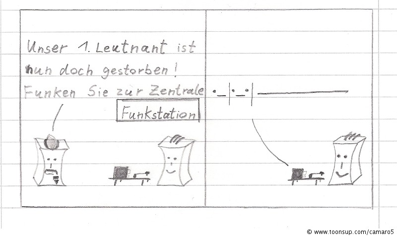 Cartoon: Schlechte Nachrichten auf See 1