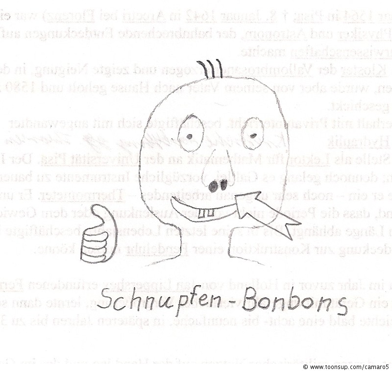 Cartoon: Hilfsmittel in der Schupfenzeit 1
