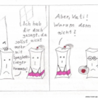 Besuch zu Hause