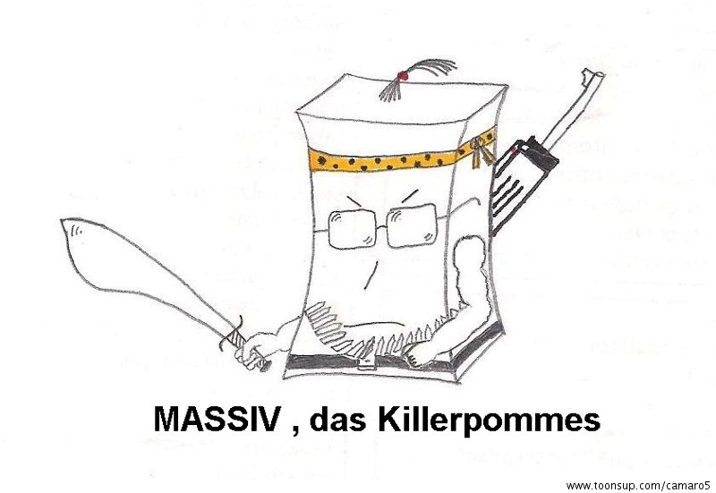 Cartoon: MASSIV 1