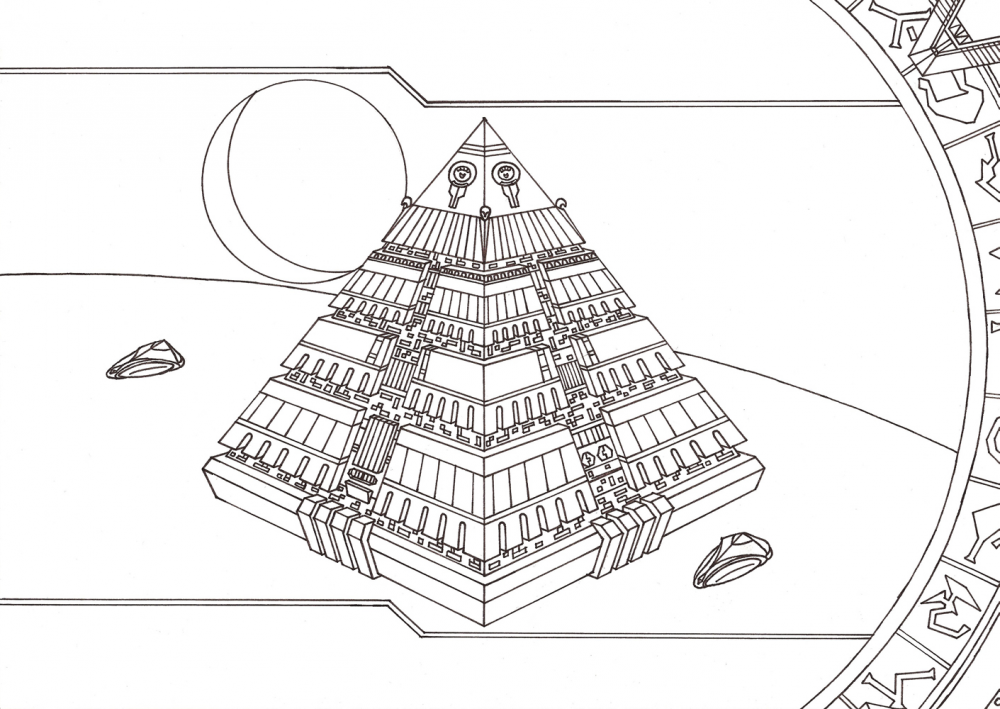Illustration: Goa'uld Ha'tak 3