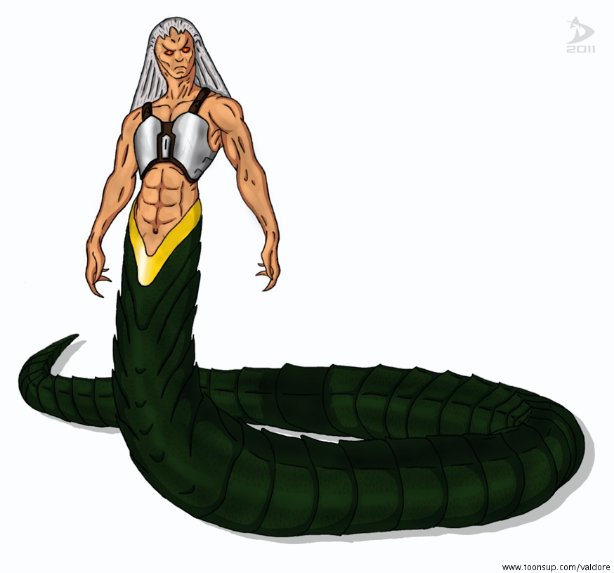 Concept Art / Character Design: Making Of (Gorgon) 3