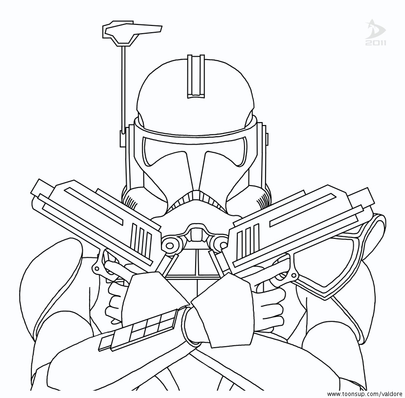 Illustration: Clone Commander Dolim 1