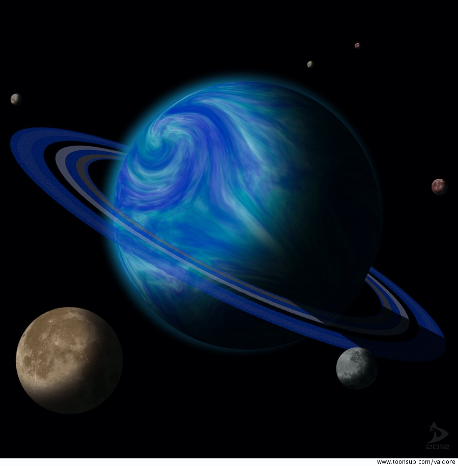 Concept Art / Character Design: Gas Giant 1