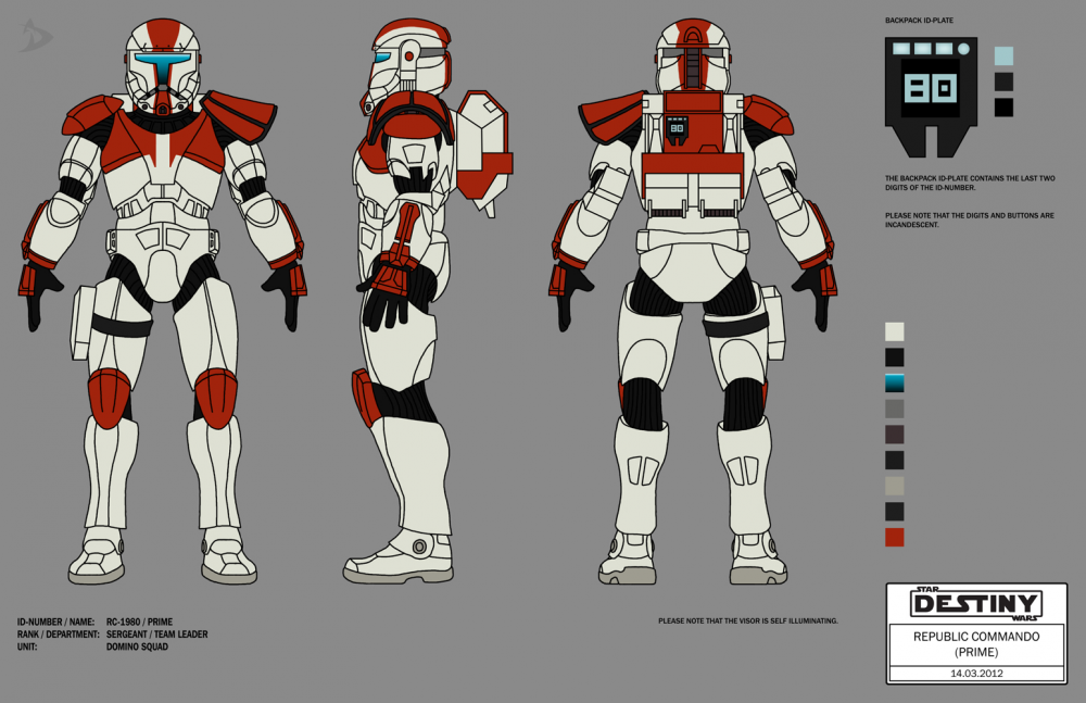 Concept Art / Character Design: Republic Commando (Concept Art) 1