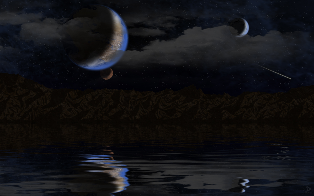 Concept Art / Character Design: Lake Planet 1