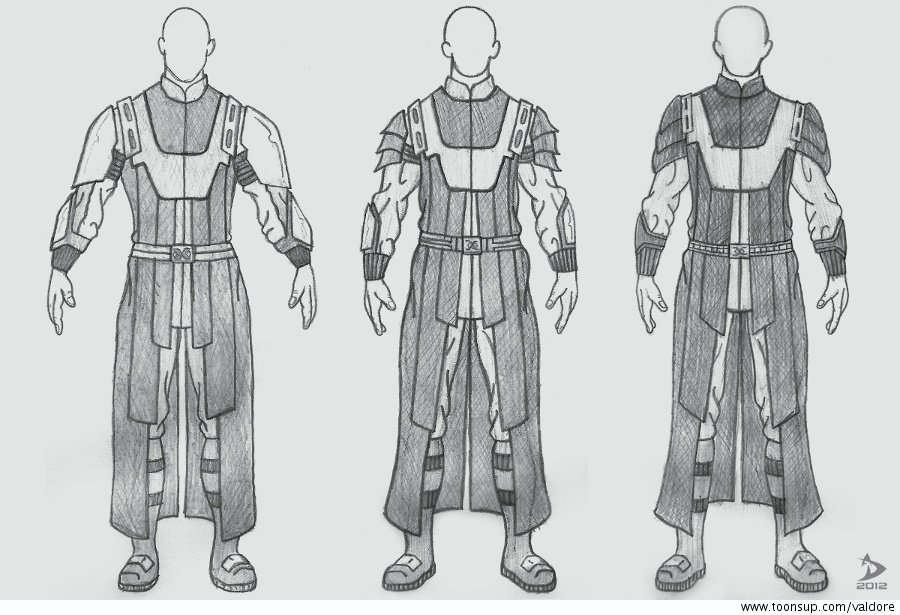 Concept Art / Character Design: Costume Designs 2