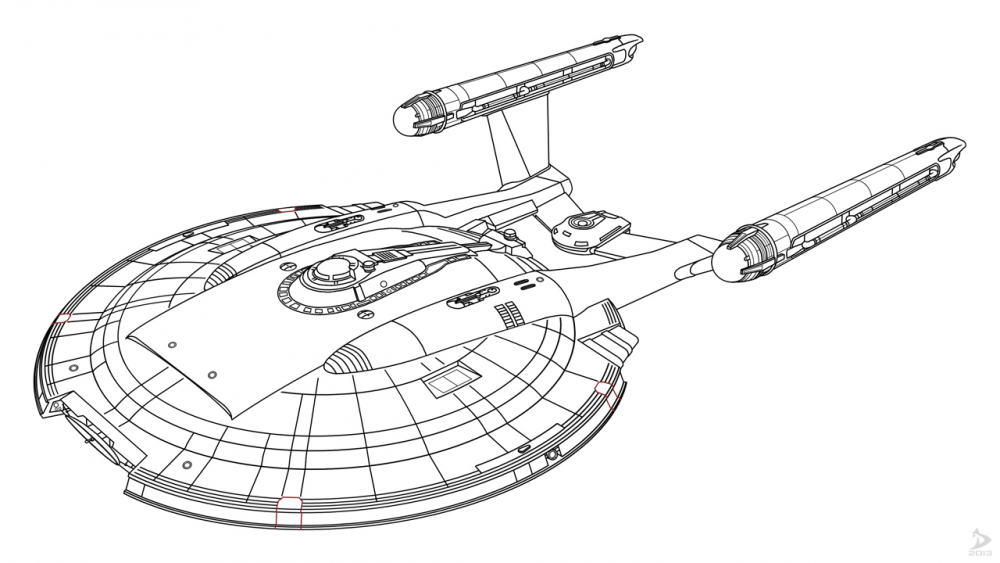 Illustration: Making Of: Enterprise NX-01 2