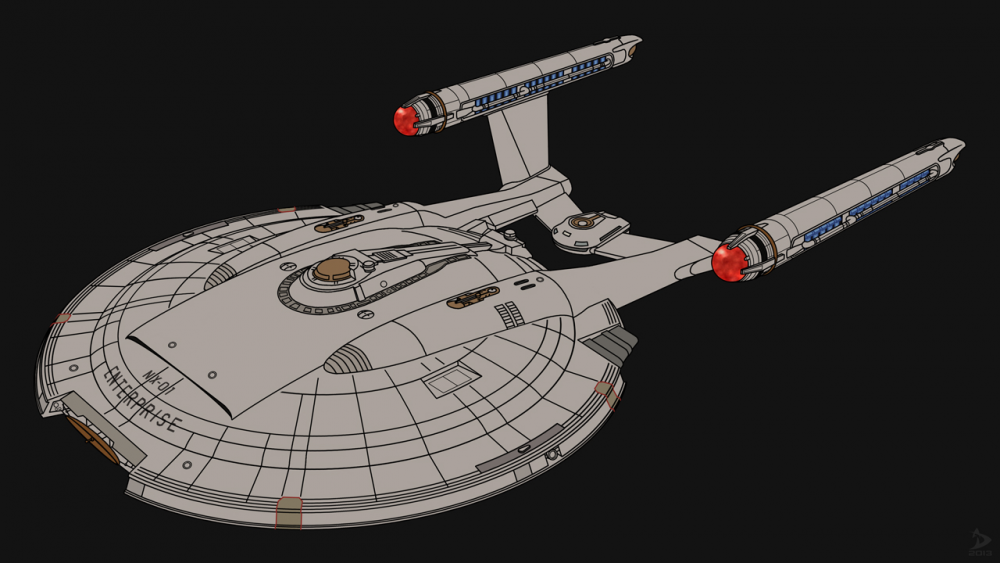 Illustration: Making Of: Enterprise NX-01 3